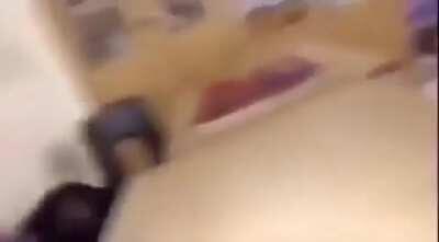 Dude got tossed into the screen like a cartoon