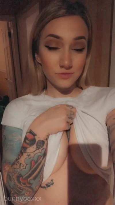 I know Mondays can suck, but my tits should help a little...