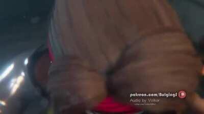 Jessie Rasberry Blowjob Facial (Extended, Red Lipstick) (Bulging Senpai) [Final Fantasy 7]