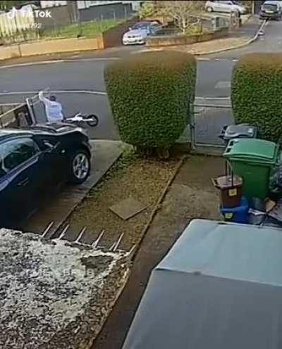 HMFT after I ram into this gate