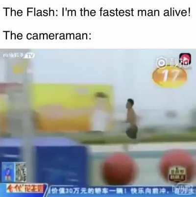 Cameramen are invincible