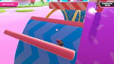 I just wanted to jump the gap but the game hit me with an Uno Reverse Card