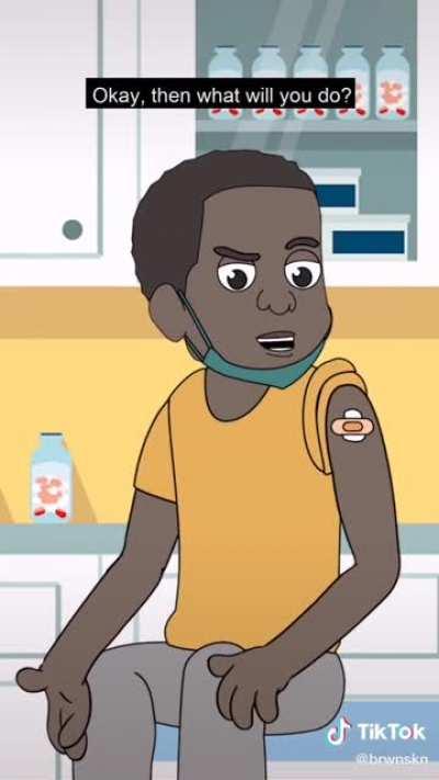 Report side-effects from the vaccine.