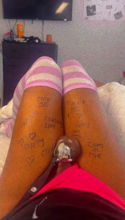 Once you cum caged, there’s no more reason to unlock