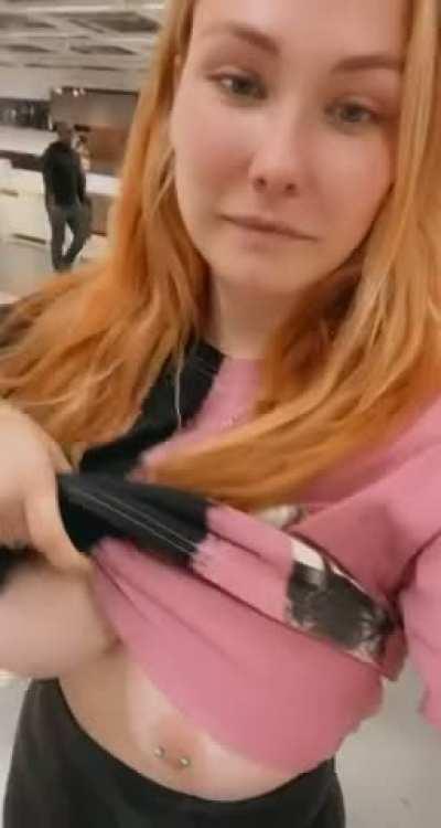 Giving IKEA shoppers an unexpected surprise view is my favorite! (;