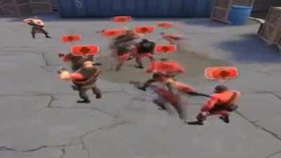 TF2 Players When They Lose 1 HP: