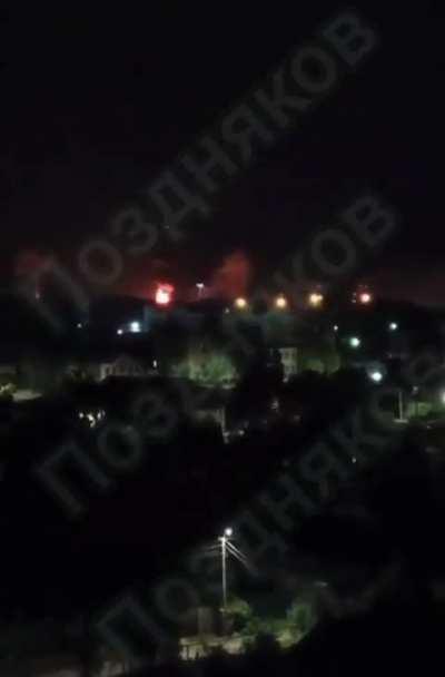 Ukraine drones hit Pskov military airfield, where military transport airplanes are located