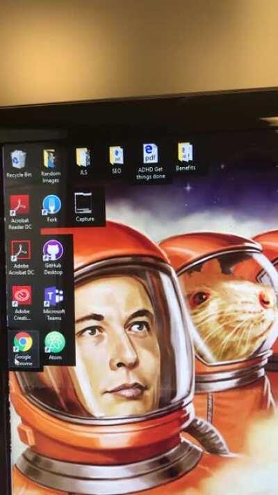 I wasn’t expecting the whole screen!