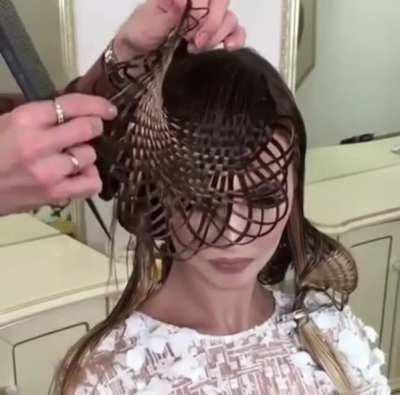 When a hairstyle becomes art