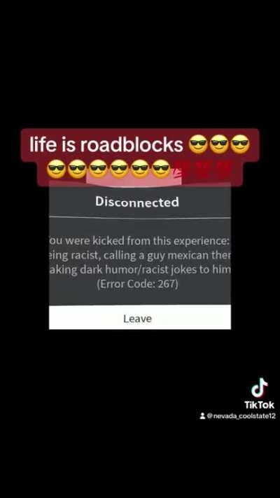 life is road blocks 😎