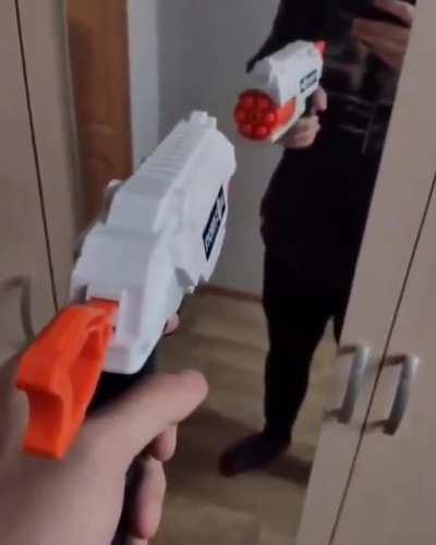 That's one way to always win nerf batlles