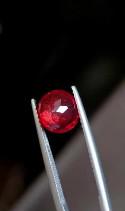 The Most Insane Oregon Sunstone I've Ever Seen In My Life | 1.88 cts | 8 mm | $380