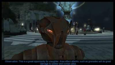 Meatbags, meatbags everywhere you look.