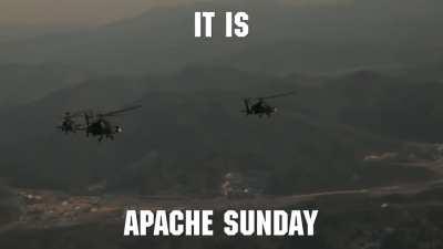 It is Apache Sunday