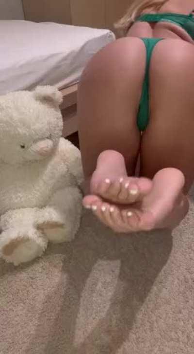 Would you like footjob from a 18y/o catholic nurse?