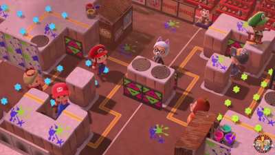 Team Sports Arena Minigames based on Splatoon!🐙