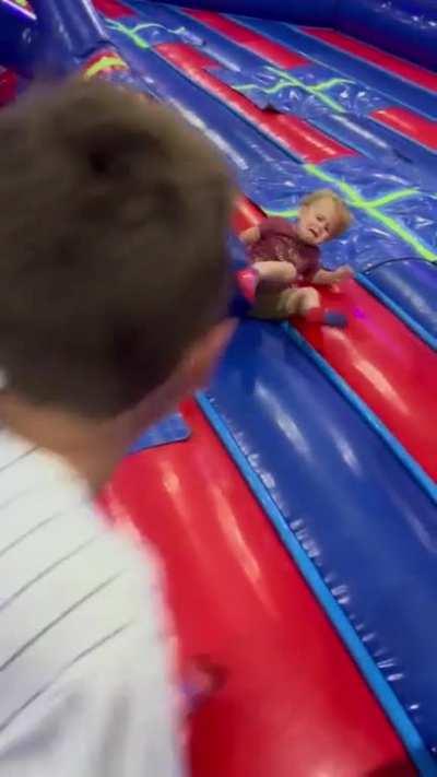 For not looking in the right direction