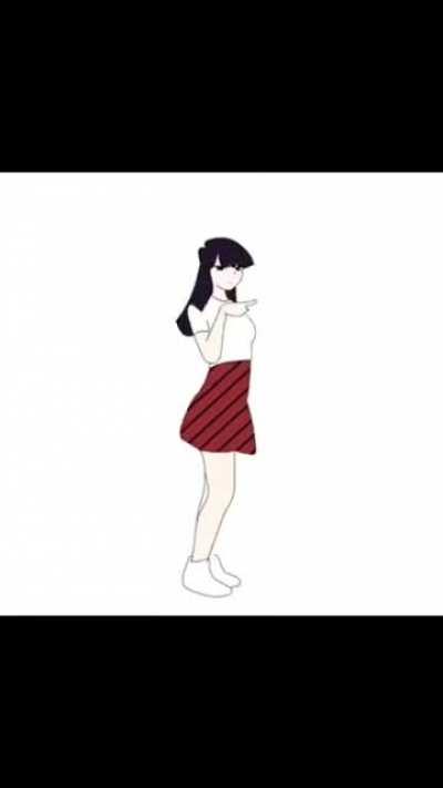 Dancing Komi to brighten your day