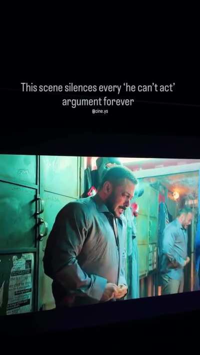 Good performance by salman khan