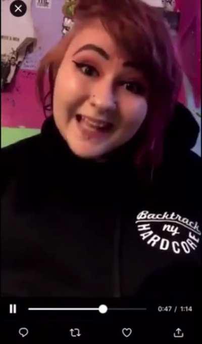 coughsyrup girl gets instant karma after acting tough on twitter