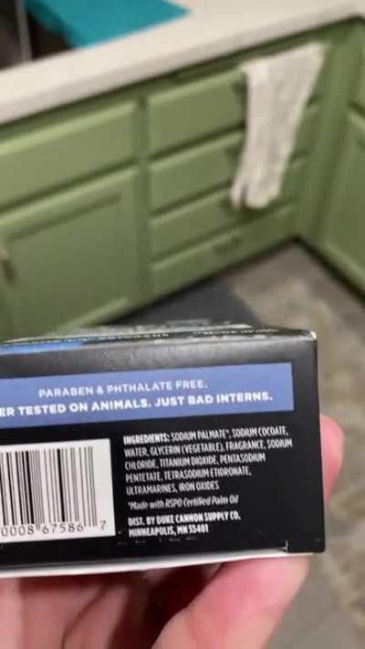 Dawg what is this soap💀💀💀