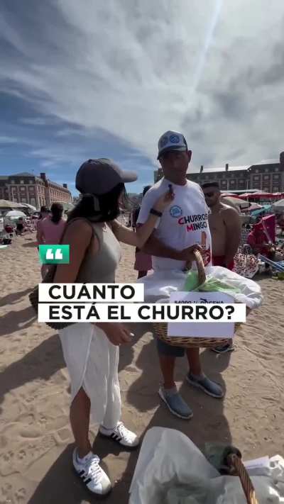 Cuanto gana un vendedor playero en Mar del Plata