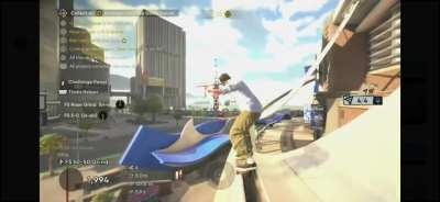 Felt pretty good hitting the Nosebleed Grind challenge on the first attempt today