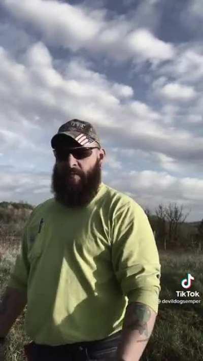 His beer belly is terrifying.