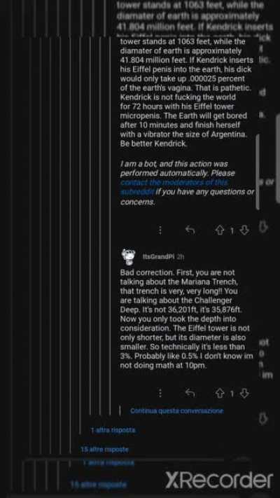 bro got ratioed by a bot