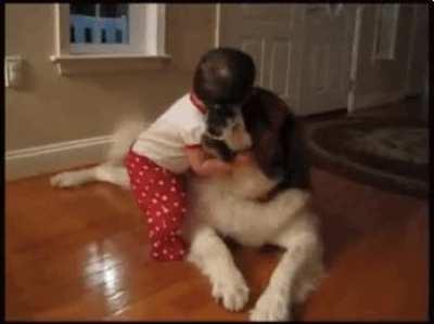 Hugs make everyone feel better.