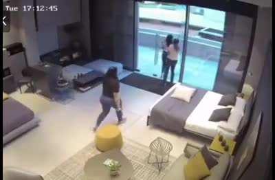 Beirut shockwave after explosion.