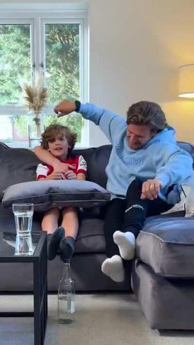 Poor kid though it was real