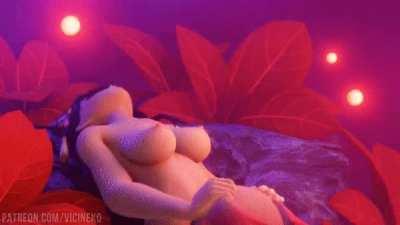 Squirting in her mouth