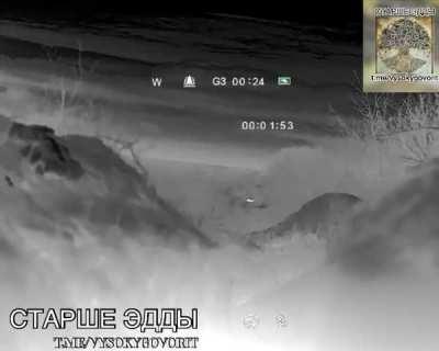 RU POV | RU snipers hunted down UA group, get fired back. 