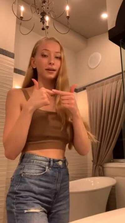 When she throws it back, is it fast enough?