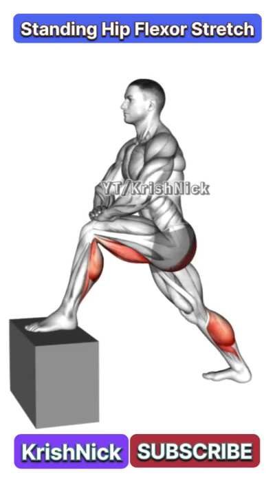 Standing Hip Flexor Stretch | Relieve Tight Hips Fast