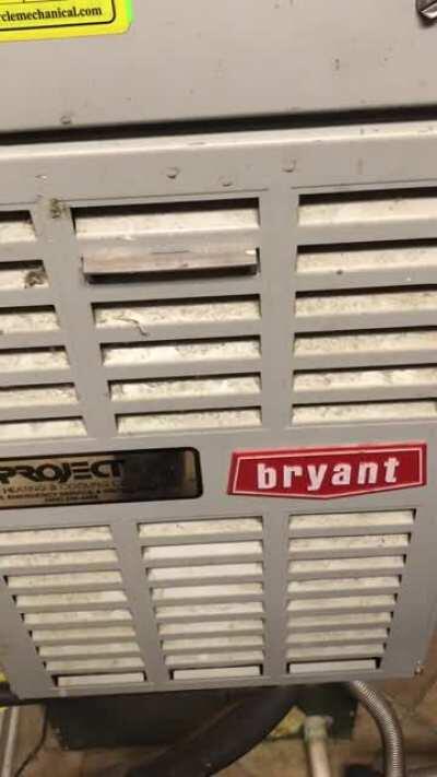 What could be causing this sound? Started today. 20year old system serviced back in spring.