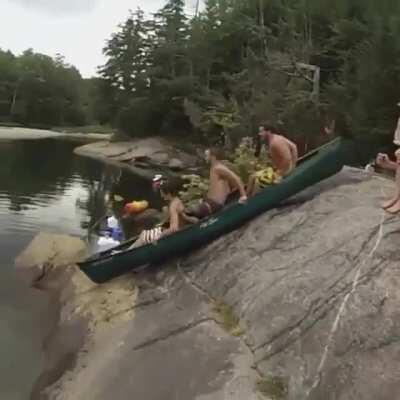 Let&rsquo;s ride the canoe into the water, WCGW?