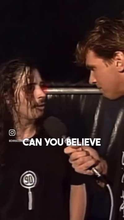 Chris Cornell interviewed by a tool