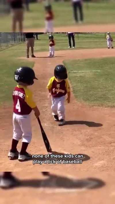 Watch this little smart arse go!