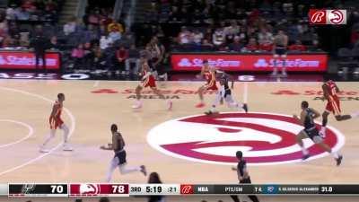 [Highlight] Devonte' Graham gets the steal and follows with a beautiful pull-up three.