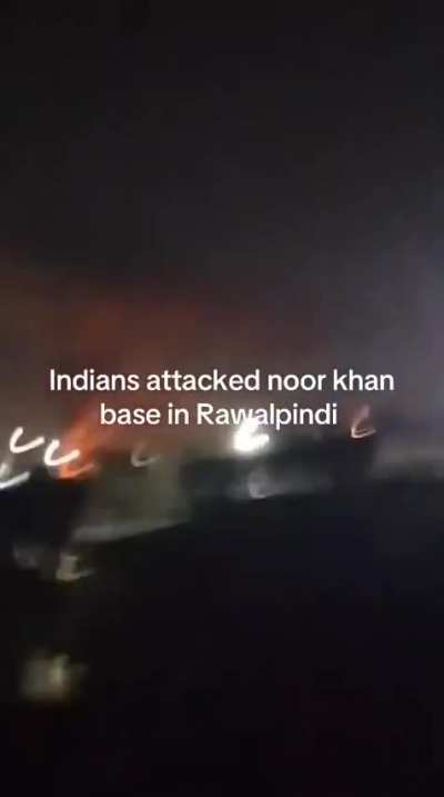 Pakistan's Nur Khan Air force base in their capital city Islamabad is reportedly struck by Indian supersonic cruise missile Brahmos