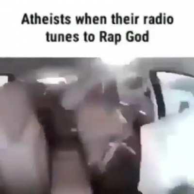 Atheists when