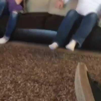 “Quit messing around, someone’s going to get hurt.”