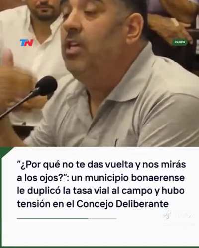 En Alfonso Alsina le aumentaron la tasa vial al doble, y hubo tensión en el Consejo Deliberante