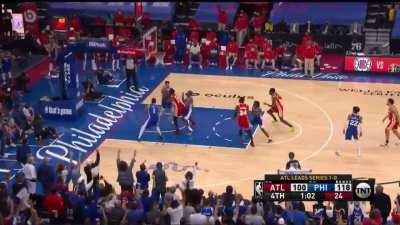 [Highlight] With free frosty on the line, Sixers crowd goes nuts after Knight misses both free throws