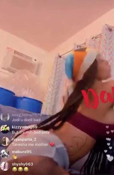 Jodi Twerking if yall have any videos of her post them