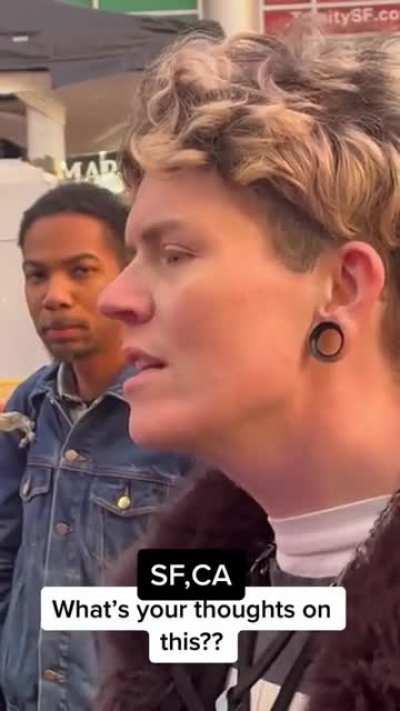 In CA a woman told a man not to call the cops because he was assaulted