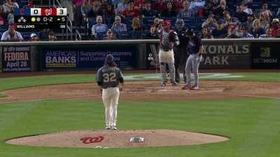 [Highlight] The Nationals commentators share some interesting umpire trivia.