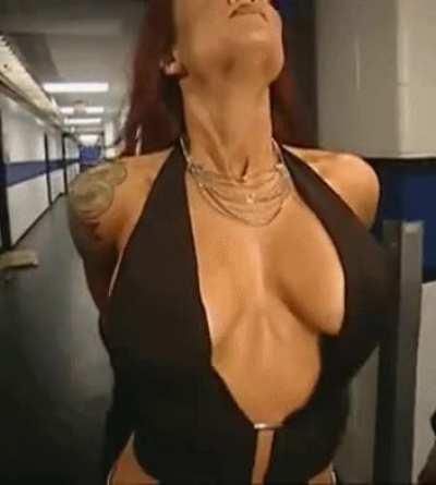 I always hoped Lita's beautiful titties would pop out